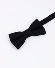 Noeud Papillon Noir Enfant en Lin | Basile - Unipap's