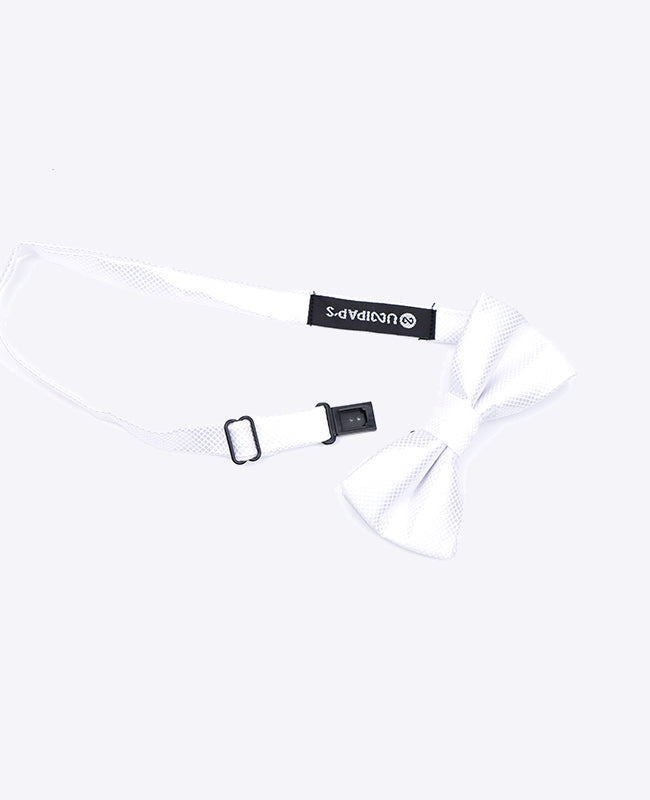 Noeud Papillon Blanc Enfant en Polyester | Martin - Unipap's
