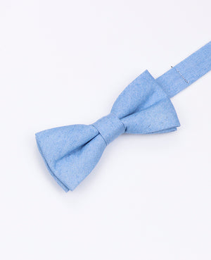 Noeud Papillon Bleu n°6 Enfant en Coton «Edgard»