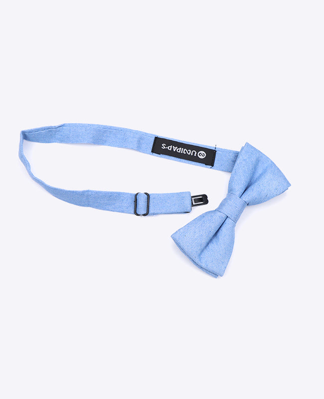 Noeud Papillon Bleu n°6 Enfant en Coton «Edgard»