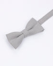 Noeud Papillon Gris n°3 Enfant en Coton «Edgard»