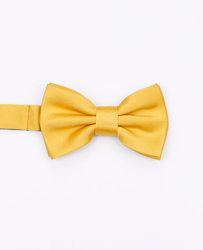 Noeud Papillon Jaune n°1 Enfant en Polyester «Anatole»