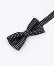 Noeud Papillon Noir n°2 à Pois Enfant en Polyester | Louis - Unipap's