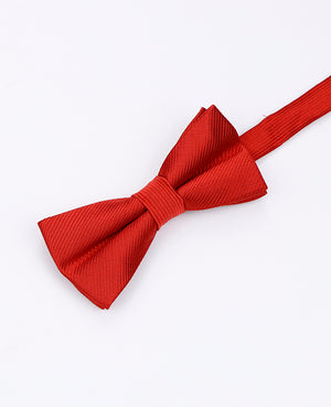 Noeud Papillon Rouge n°2 Enfant en Polyester | Lucien - Unipap's