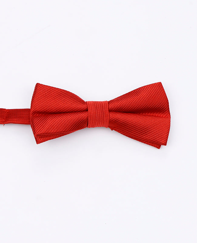 Noeud Papillon Rouge n°2 Enfant en Polyester | Lucien - Unipap's