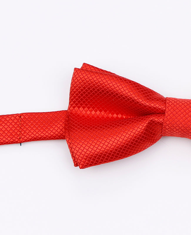 Noeud Papillon Rouge n°2 Enfant en Polyester | Martin - Unipap's