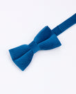Noeud Papillon Bleu n°2 Enfant en Velours «Marius»