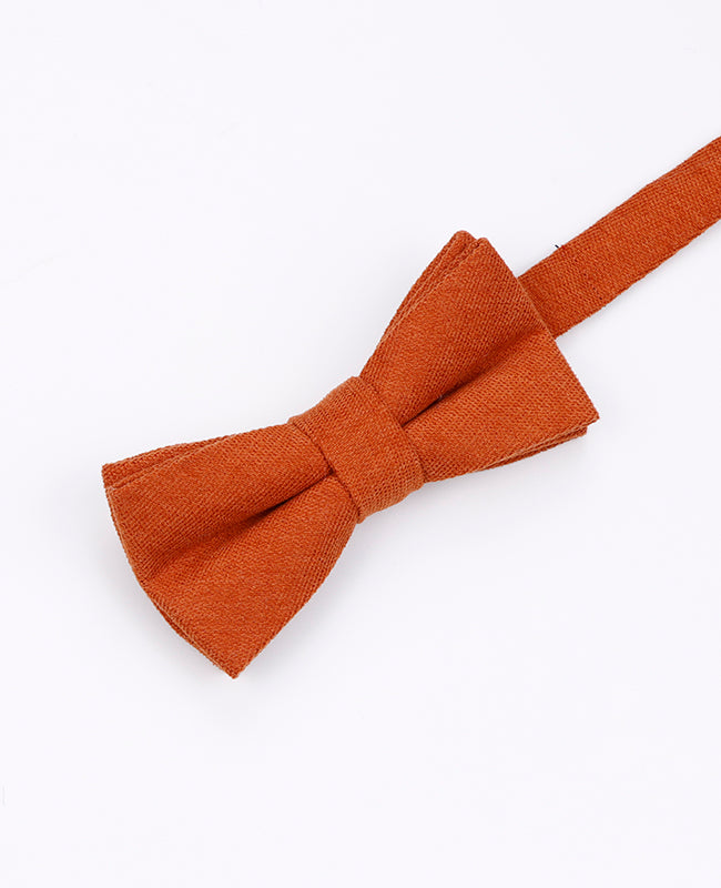 Noeud Papillon Orange n°1 Enfant en Effet Velours | Simon - Unipap's
