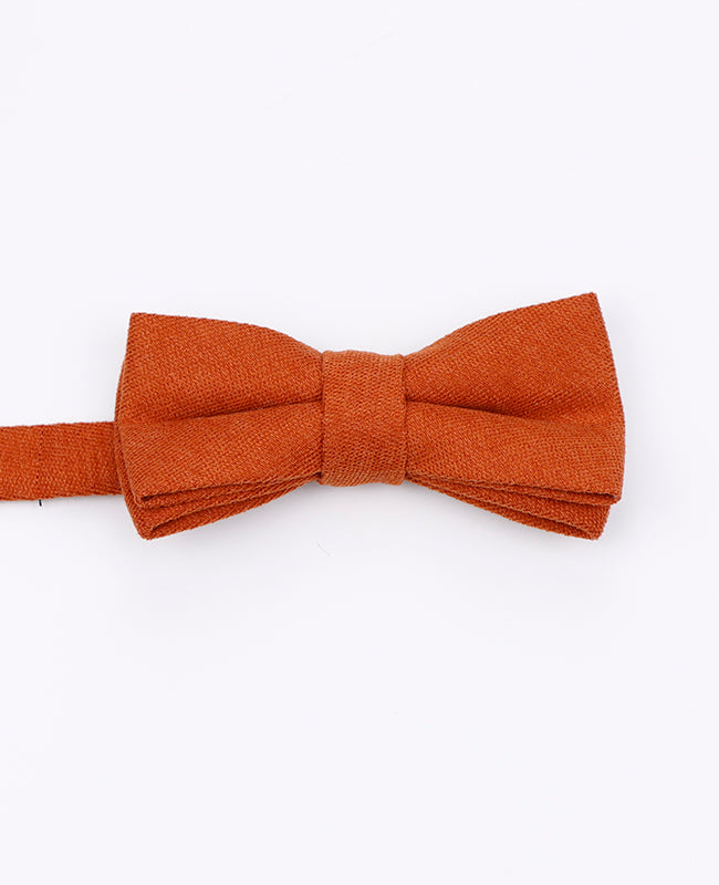 Noeud Papillon Orange n°1 Enfant en Effet Velours | Simon - Unipap's