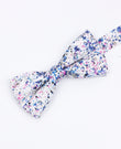 Noeud Papillon Liberty Blanc n°1 Homme en Coton | Charles - Unipap's
