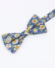 Noeud Papillon Liberty Bleu n°1 Homme en Coton | Gaspard - Unipap's