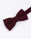 Noeud Papillon Rouge n°2 Homme en Laine | Claude - Unipap's