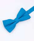 Noeud Papillon Bleu n°3 Homme en Lin | Basile - Unipap's