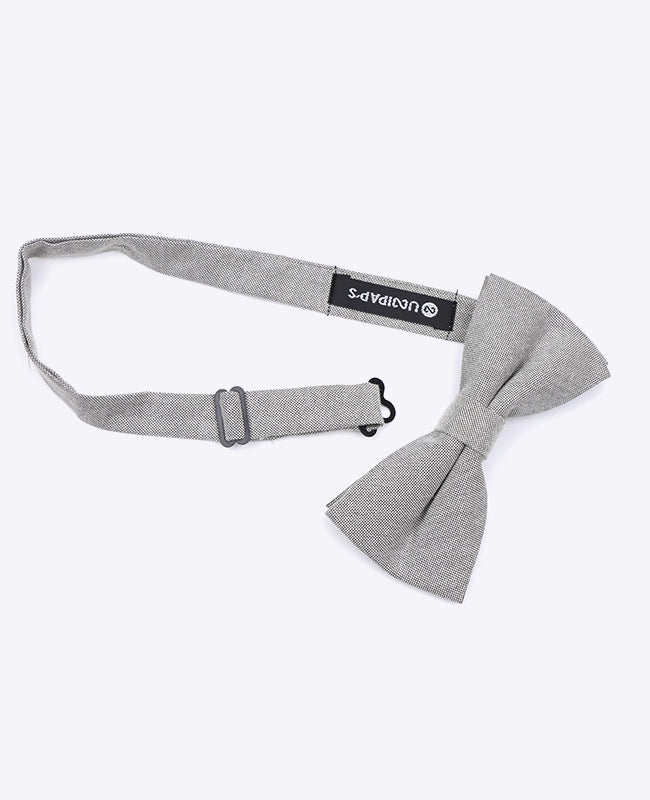 Noeud Papillon Gris n°1 Homme en Coton | Edgard - Unipap's