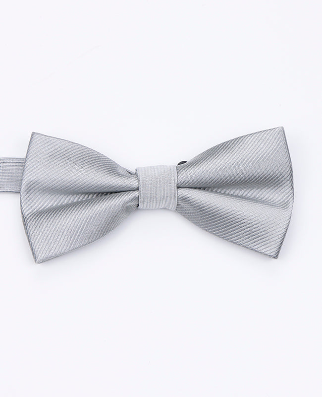 Noeud Papillon Gris n°2 Homme en Polyester | Lucien - Unipap's