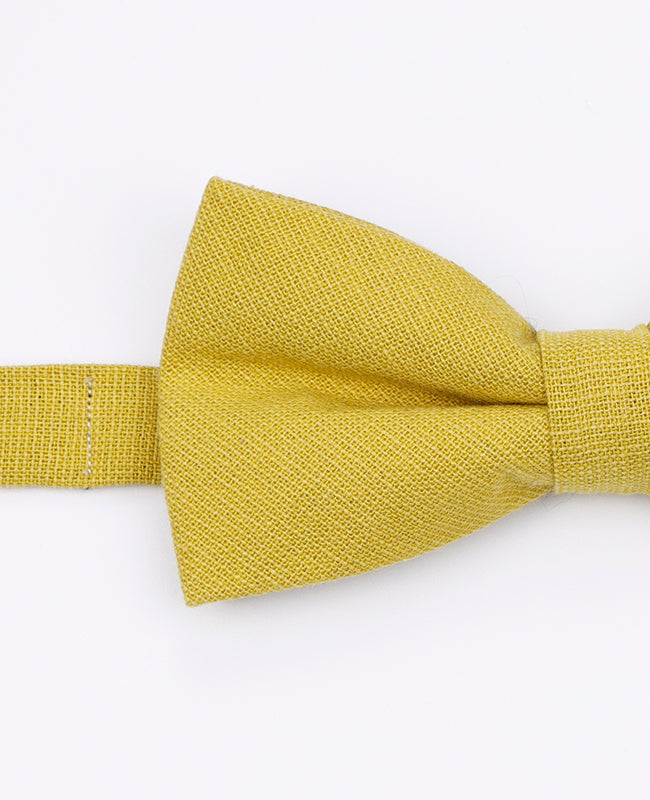Noeud Papillon Jaune Homme en Coton | Edgard | Unipap's