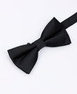 Noeud Papillon Noir Homme en Polyester | Lucien - Unipap's