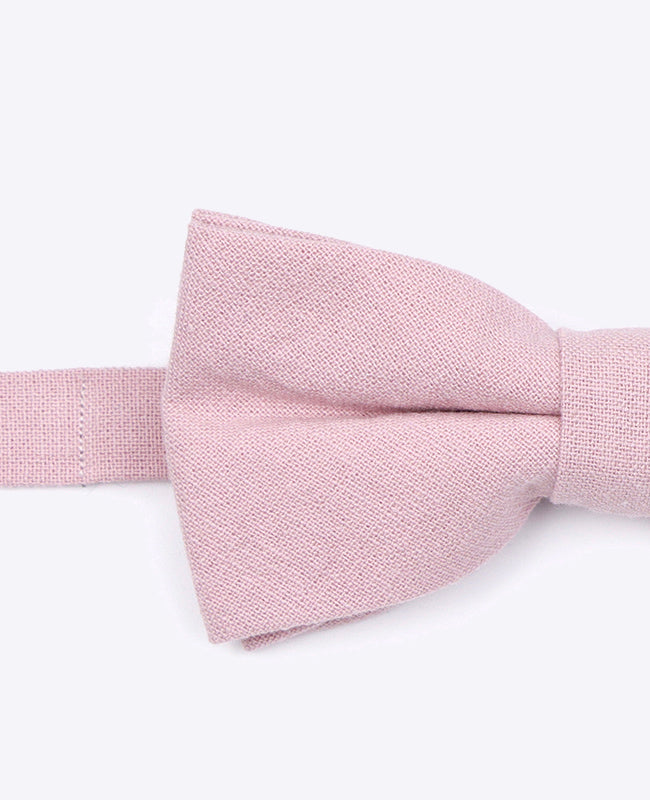 Noeuds Papillon Rose n°3 Père & Fils en Coton «Edgard»