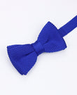 Noeud Papillon Bleu n°1 Homme en Tricot «Léon»