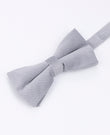 Noeud Papillon Gris Homme en Velours «Marius»