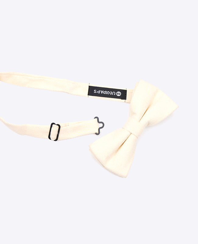 Noeud Papillon Blanc Homme en Effet Velours | Simon - Unipap's