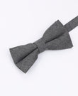Noeud Papillon Gris n°2 Homme en Effet Velours | Simon - Unipap's