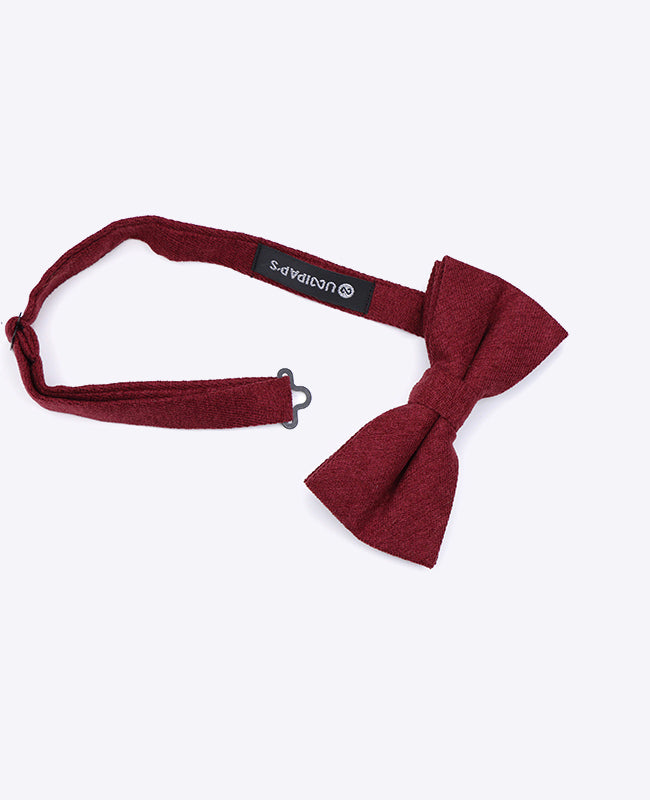 Noeud Papillon Rouge n°1 Homme en Effet Velours | Simon - Unipap's