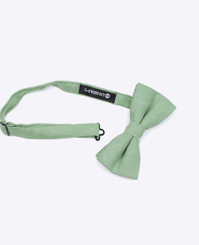 Noeud Papillon Vert n°2 Homme en Effet Velours | Simon - Unipap's