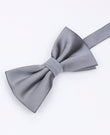 Noeud Papillon XL Gris n°1 Homme en Polyester | Lucien - Unipap's