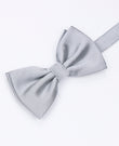 Noeud Papillon XL Gris n°2 Homme en Polyester | Lucien - Unipap's