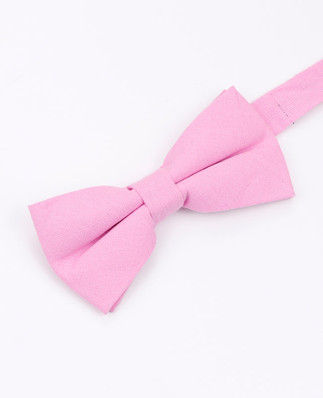 Noeud Papillon Rose n°4 Homme en Coton «Edgard»