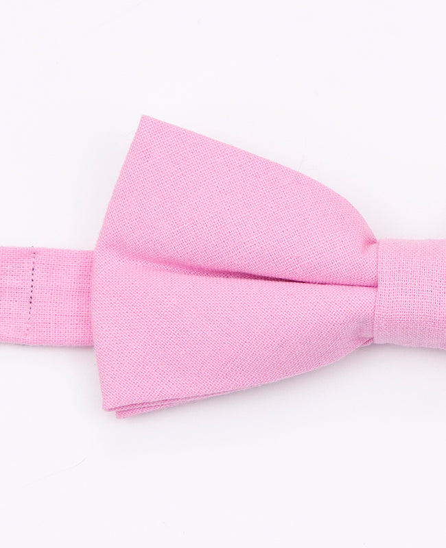 Noeud Papillon Rose n°4 Homme en Coton «Edgard»
