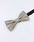 Noeud Papillon à Paillette Argent n°3 Enfant en Polyester «Olive»