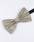 Noeud Papillon à Paillette Argent n°3 Homme en Polyester «Olive»