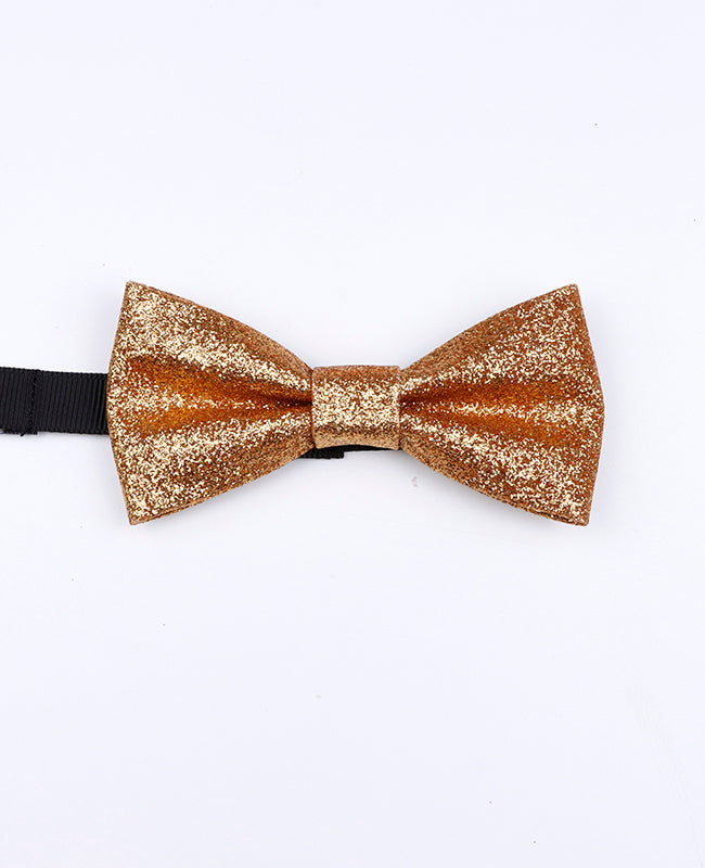 Noeud Papillon à Paillette Doré n°2 Enfant en Polyester «Olive»