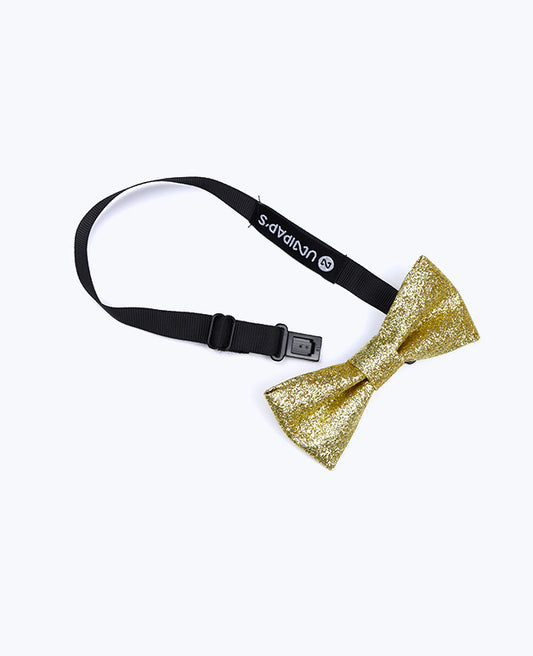 Noeud Papillon à Paillette Doré n°3 Enfant en Polyester «Olive»