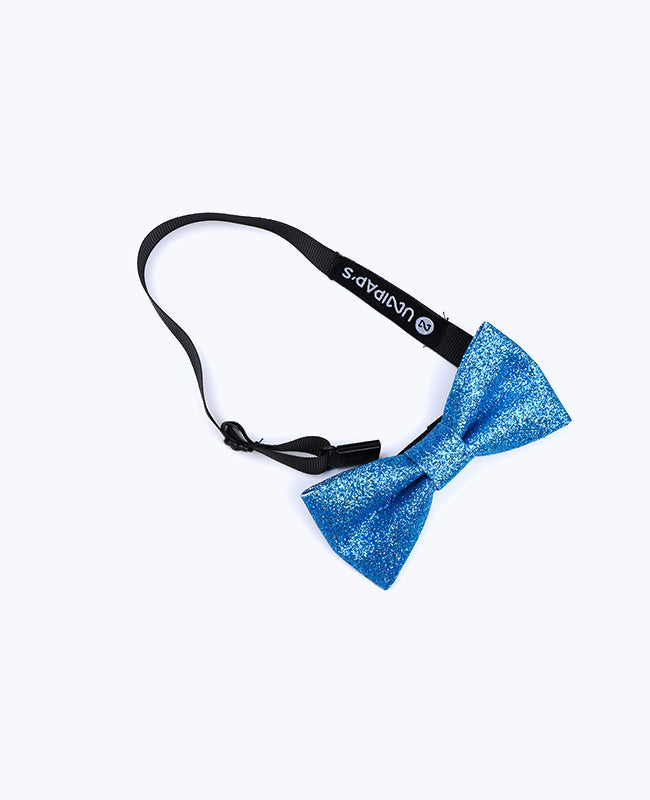Noeud Papillon à Paillettes Bleu n°2 Enfant en Polyester «Olive»