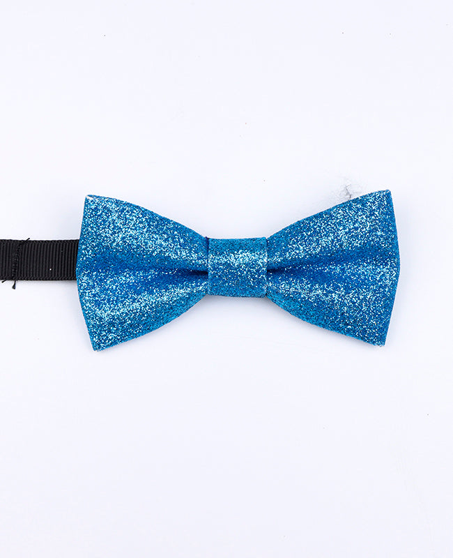 Noeud Papillon à Paillettes Bleu n°2 Enfant en Polyester «Olive»
