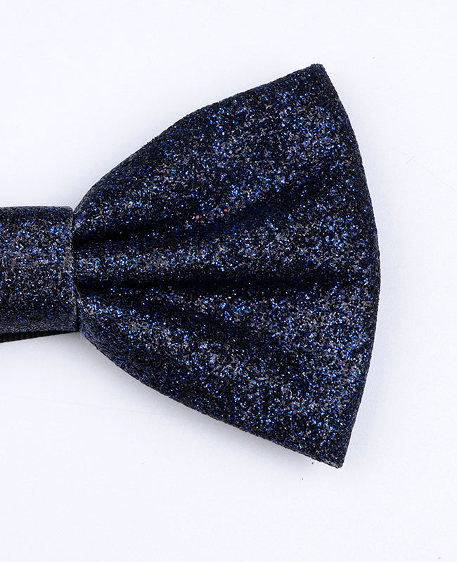 Noeuds Papillon à Paillettes Bleu n°4 Père & Fils en Polyester «Olive»