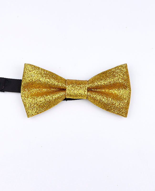 Noeud Papillon à Paillettes Doré n°1 Enfant en Polyester «Olive»