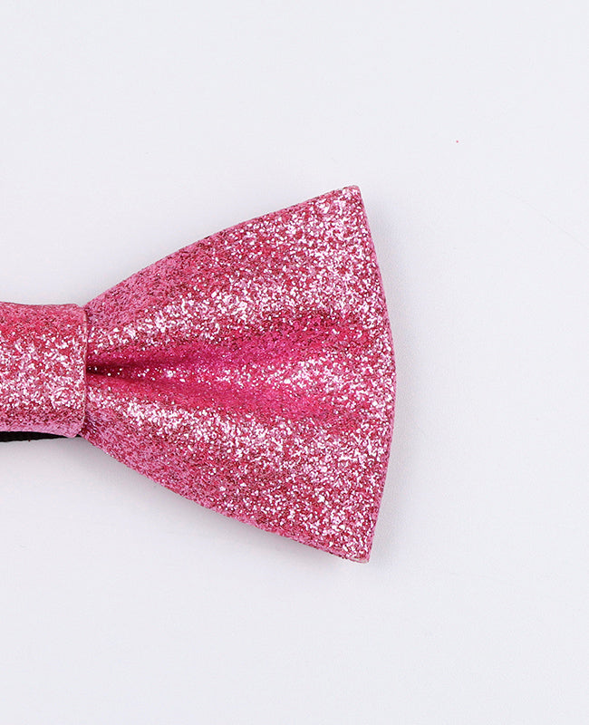 Noeud Papillon à Paillettes Rose n°2 Enfant en Polyester «Olive»