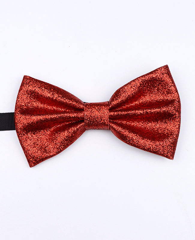 Noeud Papillon à Paillettes Rouge n°2 Homme en Polyester «Olive»