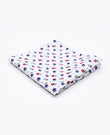 Pochette de Costume Liberty Blanc n°1 en Coton | Gaspard - Unipap's
