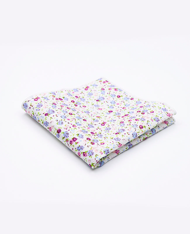 Pochette de Costume Liberty Gris en Coton | Gaspard - Unipap's
