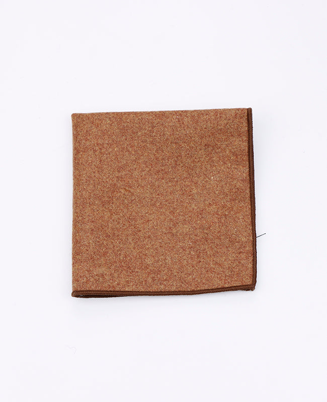 Pochette de Costume Marron en Laine | Claude - Unipap's