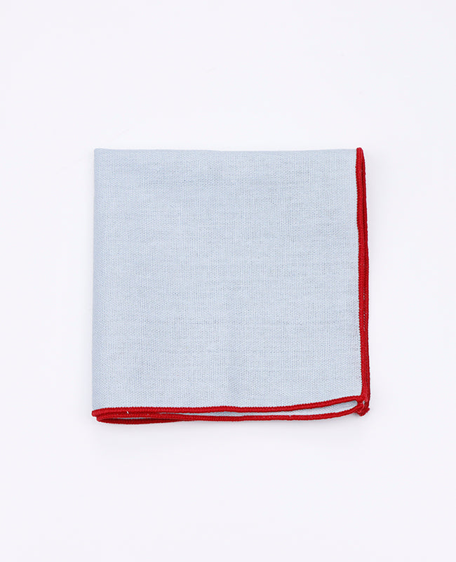 Pochette de Costume Bleu n°6 en Lin | Basile - Unipap's