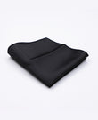 Pochette de Costume Noir n°1 à Pois en Polyester «Louis»