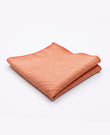 Pochette de Costume Orange en Polyester | Augustin - Unipap's