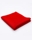 Pochette de Costume Rouge n°2 en Tricot «Léon»