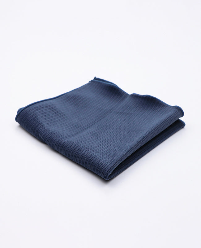 Pochette de Costume Bleue n°1 en velours | Marius - Unipap's